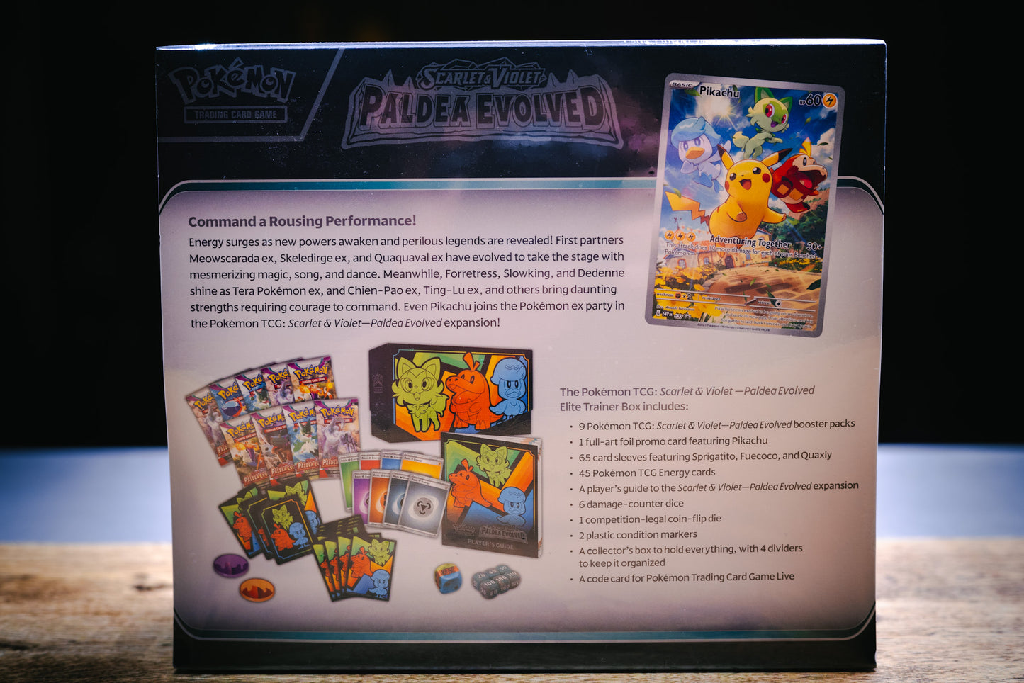 Pokémon TCG: Paldea Evolved Elite Trainer Box