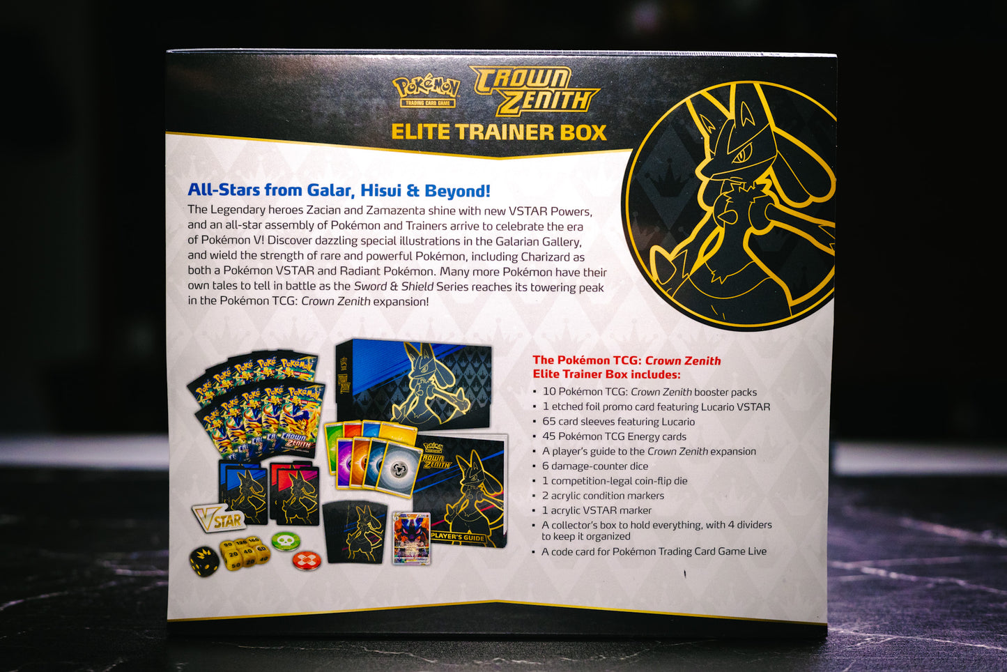 Pokémon TCG: Crown Zenith Elite Trainer Box