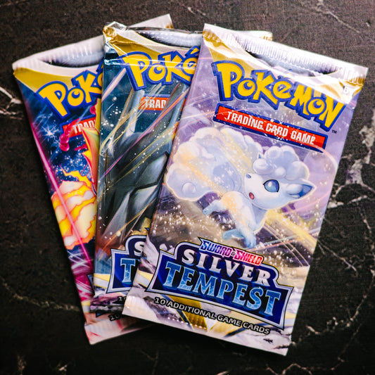 1x Silver Tempest Booster Pack