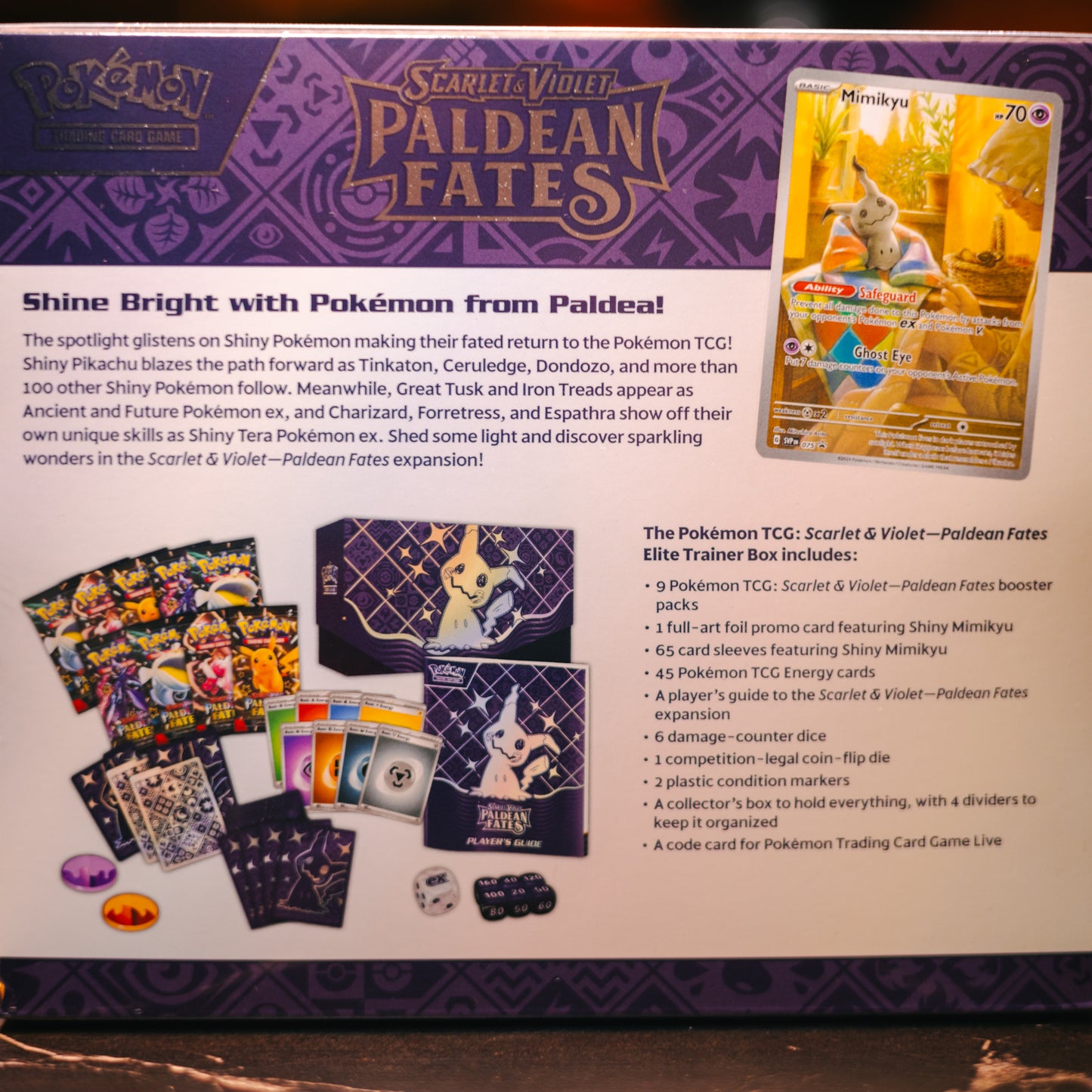 Pokémon TCG: Paldean Fates Elite Trainer Box