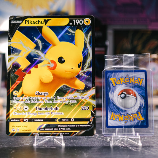 Pikachu V - SWSH061 - Jumbo Cards (PR)