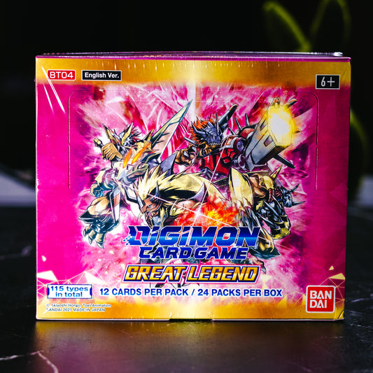 Digimon Card Game: BT04 Great Legend Booster Box