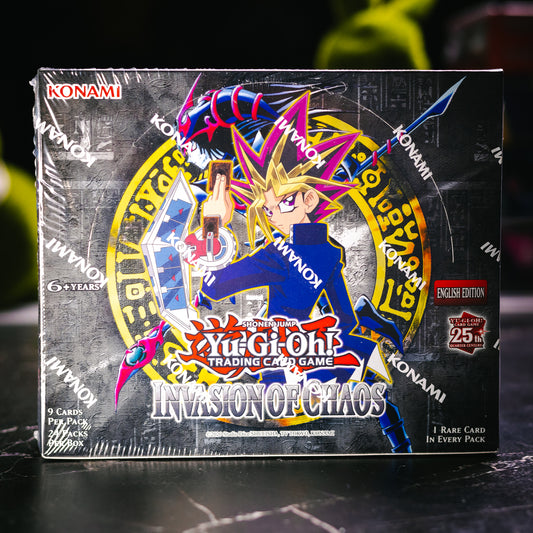 Yu-Gi-Oh! TCG: Invasion of Chaos Booster Box (25th Anniversary)