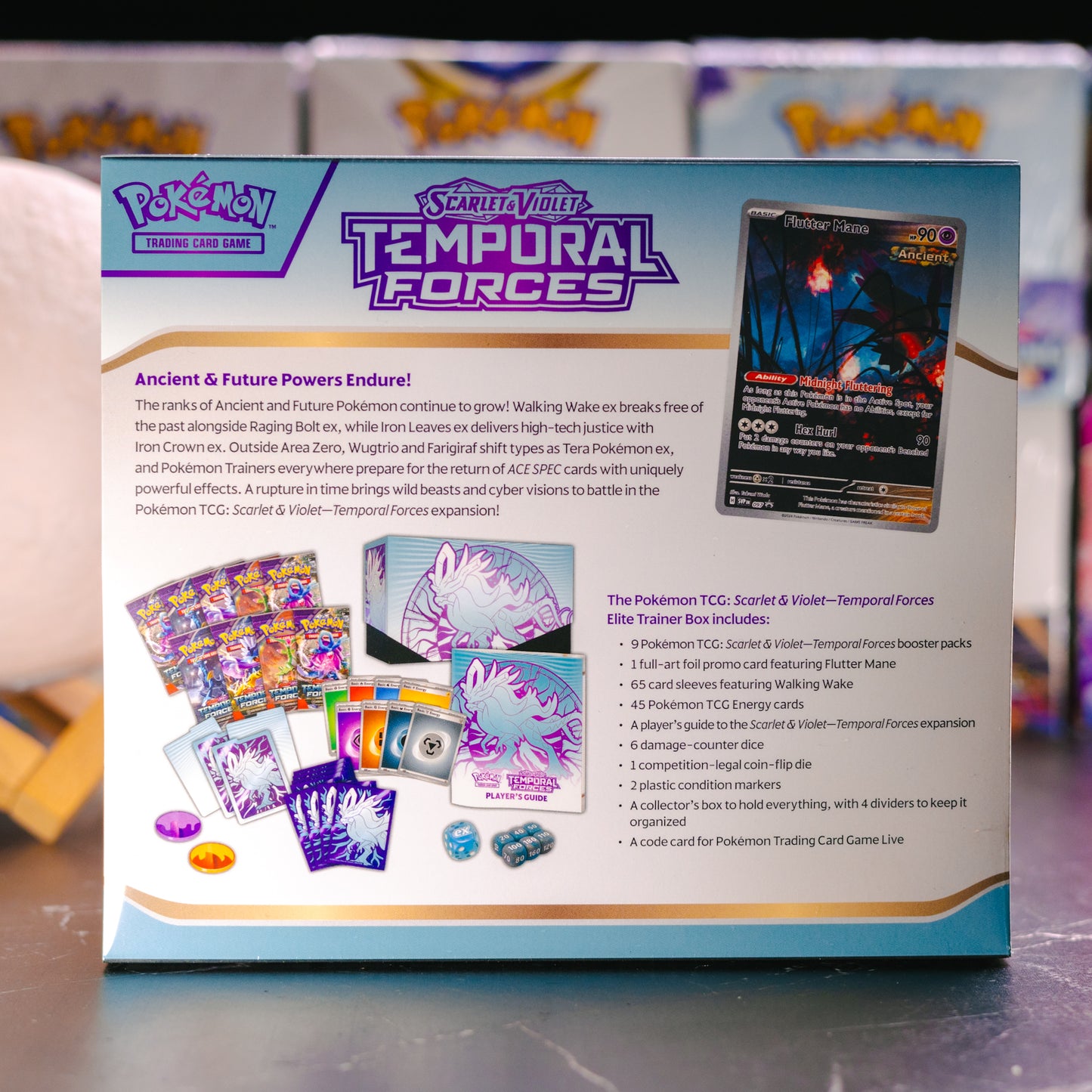 Pokémon TCG: Temporal Forces Elite Trainer Box (Walking Wake)