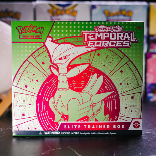 Pokémon TCG: Temporal Forces Elite Trainer Box (Iron Leaves)